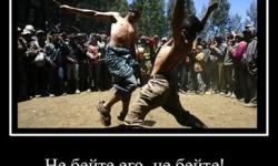 Не бейте его